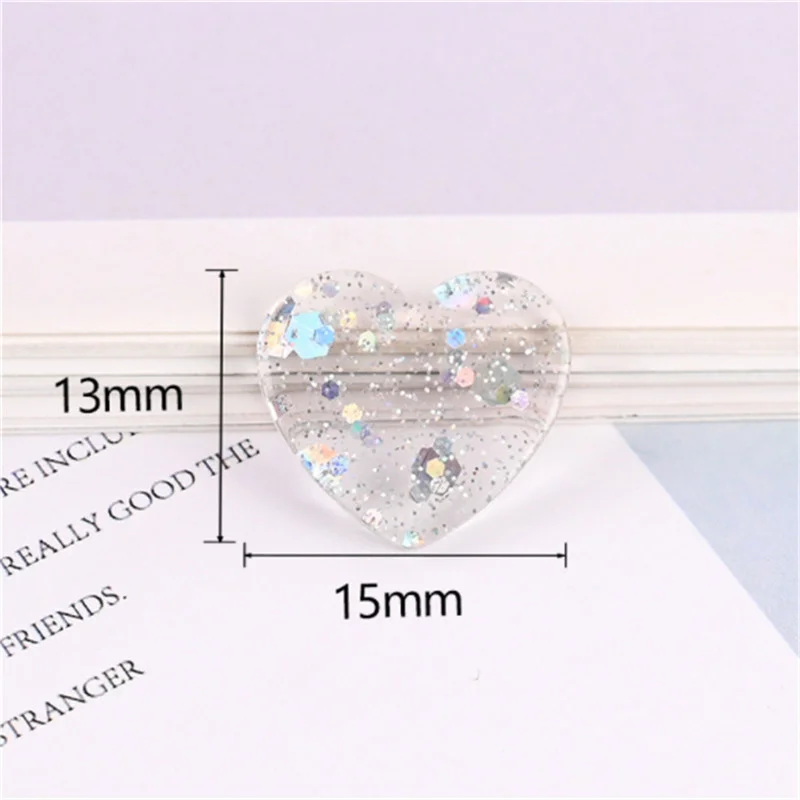 Julie Wang 10PCS Resin Small Heart Charms No Hole Random Mixed Transparent Epoxy Colorful Sequins Jewelry Making Accessory Decor
Julie Wang 10PCS Resin Small Heart Charms No Hole Random Mixed Transparent Epoxy Colorful Sequins Jewelry Making Accessory Decor