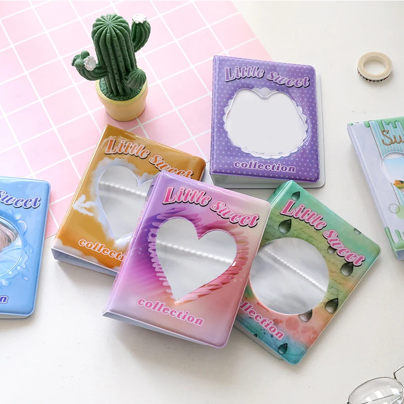 Cartoon Hollow Love Heart Album Holds 64 Mini Photos Photocard Holder for Mini Fuji Instax & Name Card 7s 8 25 50s Photo Album
Cartoon Hollow Love Heart Album Holds 64 Mini Photos Photocard Holder for Mini Fuji Instax & Name Card 7s 8 25 50s Photo Album