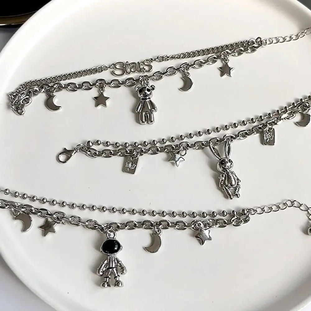 Двухслойный браслет в стиле ретро с изображением медведя, кролика, астронавта, браслет-подвеска в стиле хип-хоп для девочек, модное Ювелирно...
Двухслойный браслет в стиле ретро с изображением медведя, кролика, астронавта, браслет-подвеска в стиле хип-хоп для девочек, модное Ювелирно...