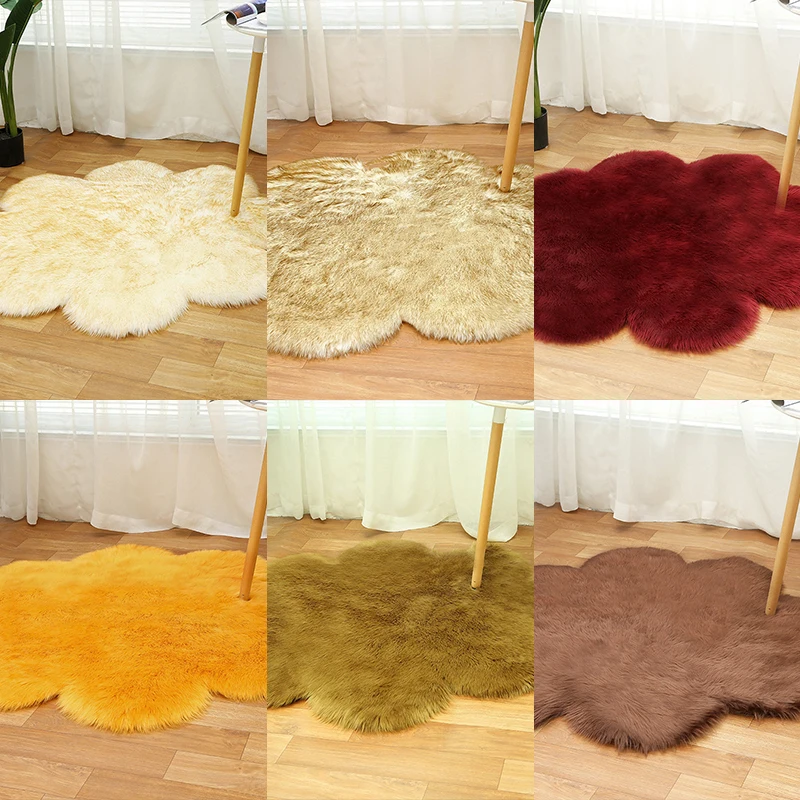 Flower-shaped Solid Color Plush Floor Mats Are Small Fresh Casual Comfortable Mats In Various Colors Suitable For Home Use
Flower-shaped Solid Color Plush Floor Mats Are Small Fresh Casual Comfortable Mats In Various Colors Suitable For Home Use