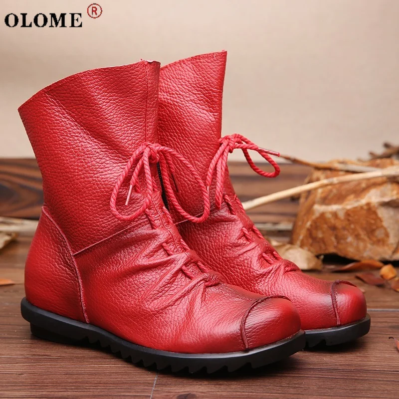 2020 Soft Cowhide Comfortable Warm Boots Winter Shoes Fashion Boots Flat Non-slip Mother Winter Snow Shoes Leather Boots
2020 Soft Cowhide Comfortable Warm Boots Winter Shoes Fashion Boots Flat Non-slip Mother Winter Snow Shoes Leather Boots