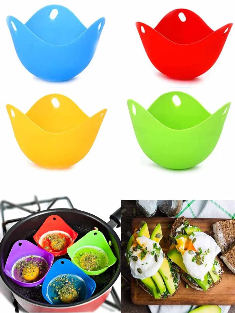 4pcs Non-Stick Egg Poachers Silicone Egg Cooker Kitchen Tool Accessory Pancake Cookware Bakeware Steam Eggs Plate Tray New 2022
4pcs Non-Stick Egg Poachers Silicone Egg Cooker Kitchen Tool Accessory Pancake Cookware Bakeware Steam Eggs Plate Tray New 2022
