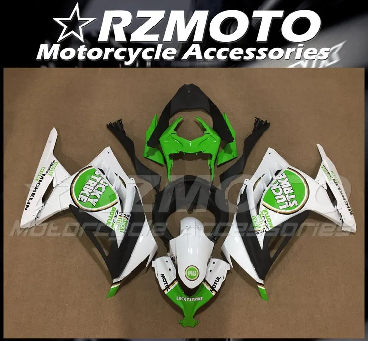 Комплект обтекателей для мотоцикла из АБС для Kawasaki Ninja 300 EX300 2013 2014 2015 2016 2017 2018 Green Lucky
Комплект обтекателей для мотоцикла из АБС для Kawasaki Ninja 300 EX300 2013 2014 2015 2016 2017 2018 Green Lucky