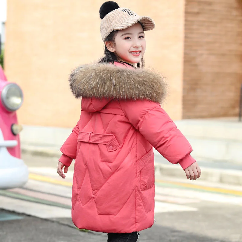 Kids Overcoat Winter Girls Clothing Warm Cotton Jacket for Girl Clothes Parka Real Fur Hooded Children Outerwear Coat Snowsuit 6
Kids Overcoat Winter Girls Clothing Warm Cotton Jacket for Girl Clothes Parka Real Fur Hooded Children Outerwear Coat Snowsuit 6