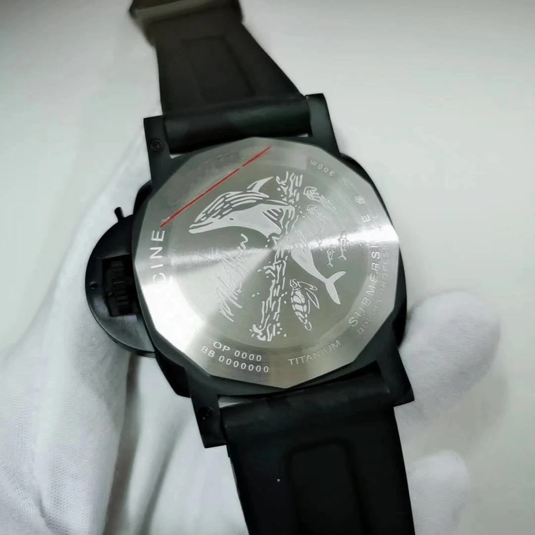 Luxury Brand Men Automatic Mechanical Carbotech Black Grey Leather Orange Rubber Stainless Steel 3 Days 1950 Watch Luminous 47mm 
Luxury Brand Men Automatic Mechanical Carbotech Black Grey Leather Orange Rubber Stainless Steel 3 Days 1950 Watch Luminous 47mm