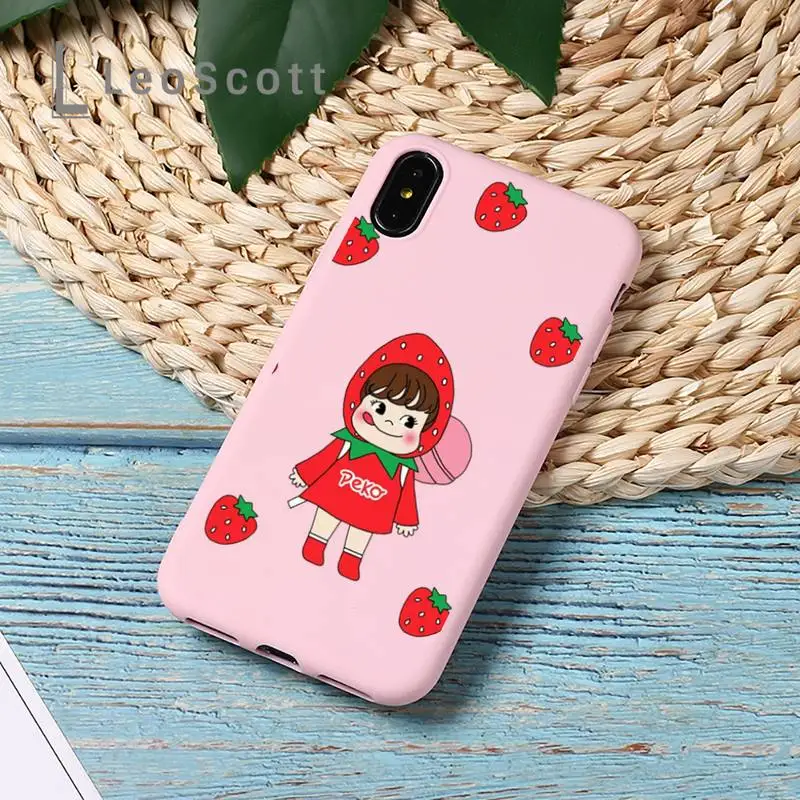 Sweet Peko Milk Milky Phone Case Candy Color for iPhone 11 12 mini pro XS MAX 8 7 6 6S Plus X 5S SE 2020 XR Cover Funda Shell
Sweet Peko Milk Milky Phone Case Candy Color for iPhone 11 12 mini pro XS MAX 8 7 6 6S Plus X 5S SE 2020 XR Cover Funda Shell