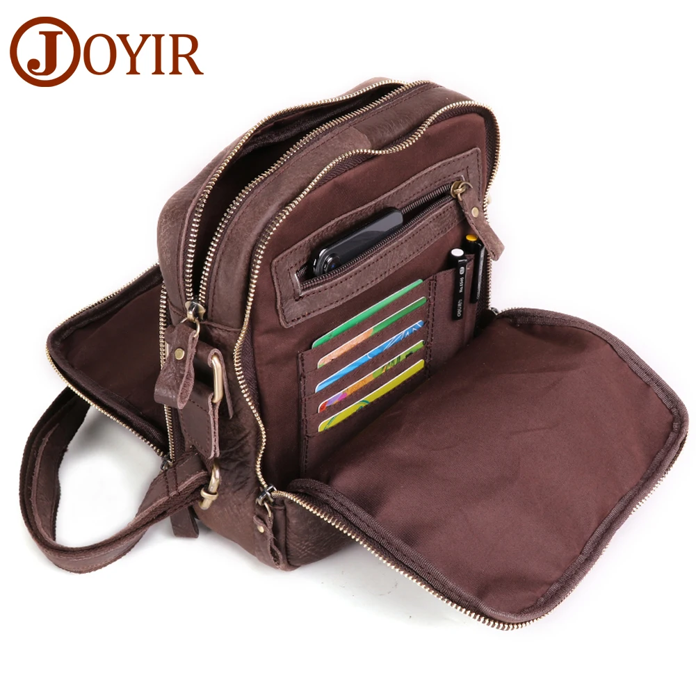 JOYIR Brand Messenger Bag Men's Shoulder Genuine Leather Bags Flap Small Male Crossbody bags for Men Casual Cowhide Handbag 2021
JOYIR Brand Messenger Bag Men's Shoulder Genuine Leather Bags Flap Small Male Crossbody bags for Men Casual Cowhide Handbag 2021