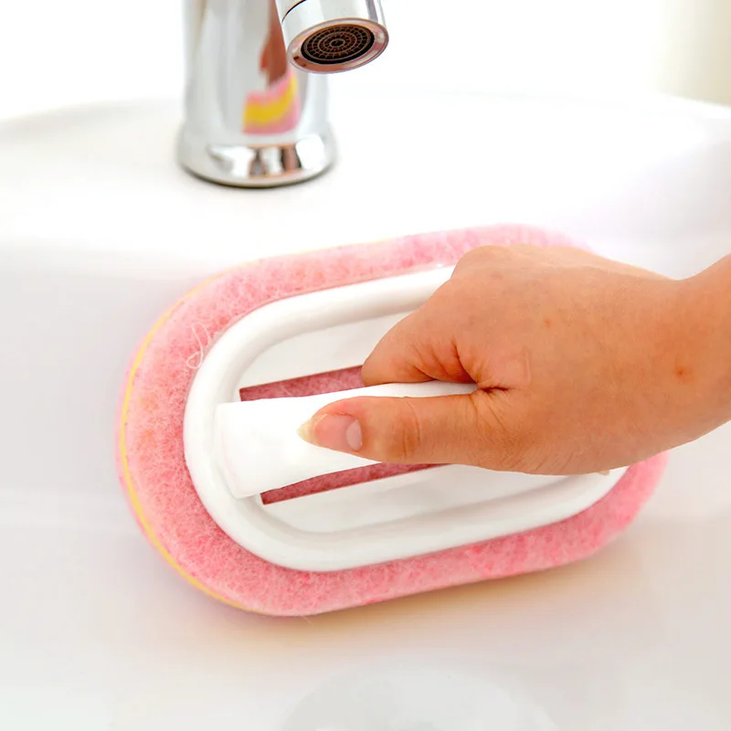 Kitchen Cleaning Bathroom Toilet Kitchen Pan Wall Cleaning Bath Brush Plastic Handle Sponge Bath Bottom Kitchen Gadgets Brushes
Kitchen Cleaning Bathroom Toilet Kitchen Pan Wall Cleaning Bath Brush Plastic Handle Sponge Bath Bottom Kitchen Gadgets Brushes
