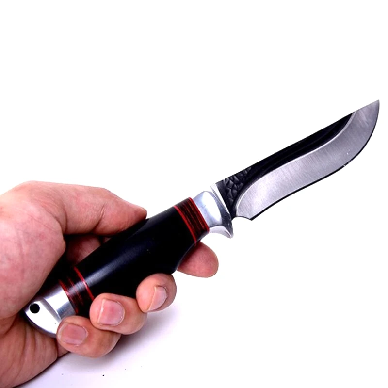 Fixed Blade Knife with Sheath Outdoor Survival Tactical Knife Camping Hiking Hunting Knives For Self-defense Tools Wood Handle
Fixed Blade Knife with Sheath Outdoor Survival Tactical Knife Camping Hiking Hunting Knives For Self-defense Tools Wood Handle