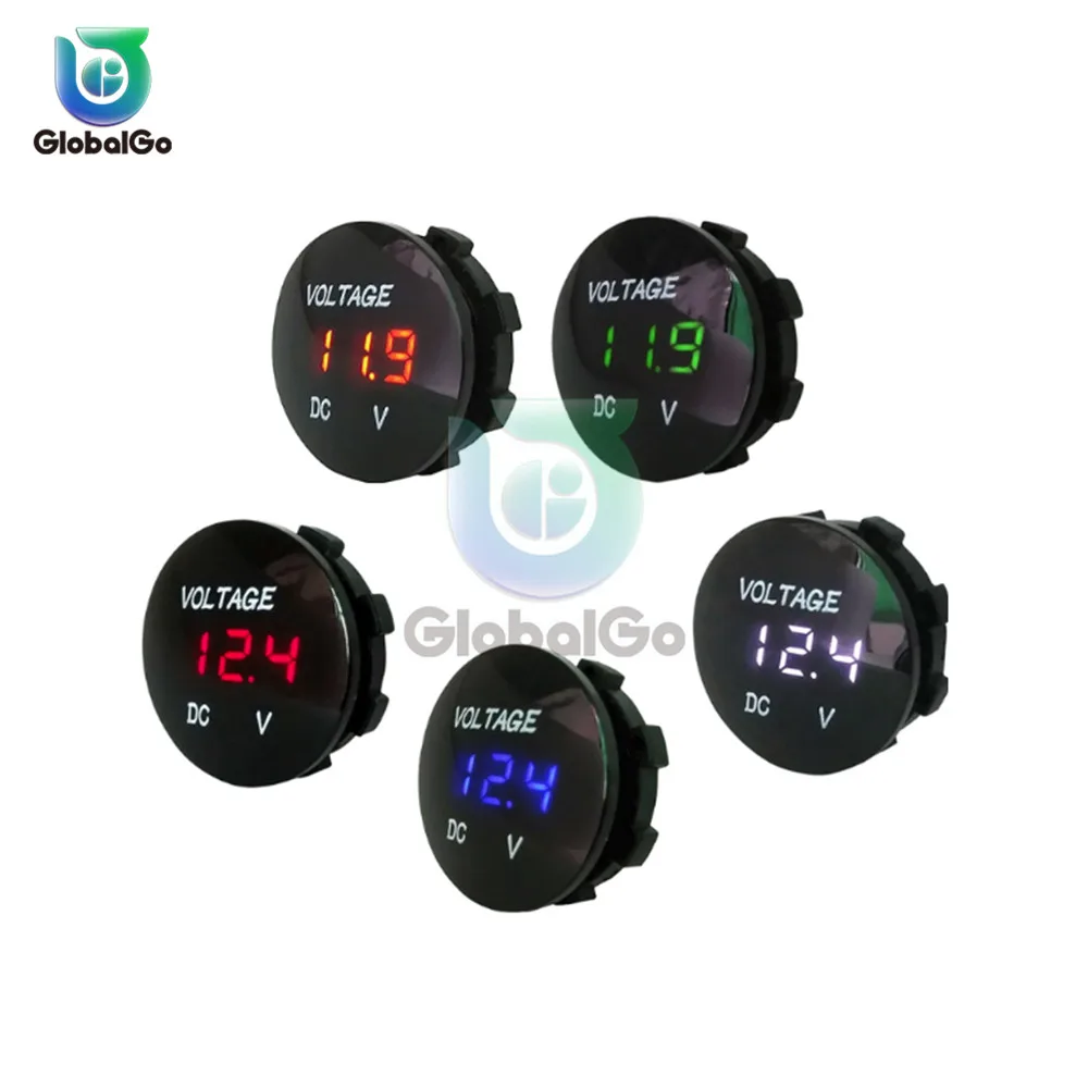 DC 12V-24V Digital Panel Voltmeter Voltage Meter Tester Led Display For Car Auto Motorcycle Boat Truck Accessories
DC 12V-24V Digital Panel Voltmeter Voltage Meter Tester Led Display For Car Auto Motorcycle Boat Truck Accessories
