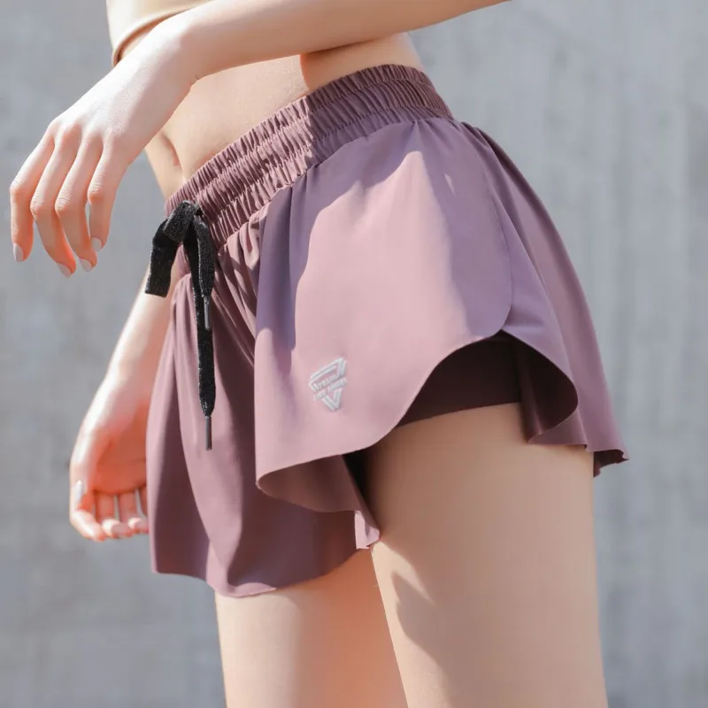 Sports Shorts Women New Anti-wardrobe Malfunction Two-piece Skirt Loose Quick-drying Breathable Running Fitness Pants Slim Pants
Sports Shorts Women New Anti-wardrobe Malfunction Two-piece Skirt Loose Quick-drying Breathable Running Fitness Pants Slim Pants