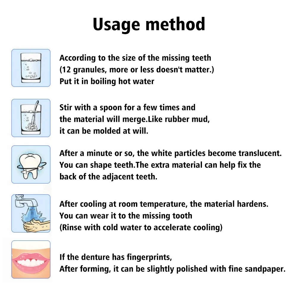15g Temporary Tooth Repair Kit Teeth And Gaps FalseTeeth Solid Glue Denture Adhesive Teeth Whitening Tooth Beauty Tool
15g Temporary Tooth Repair Kit Teeth And Gaps FalseTeeth Solid Glue Denture Adhesive Teeth Whitening Tooth Beauty Tool