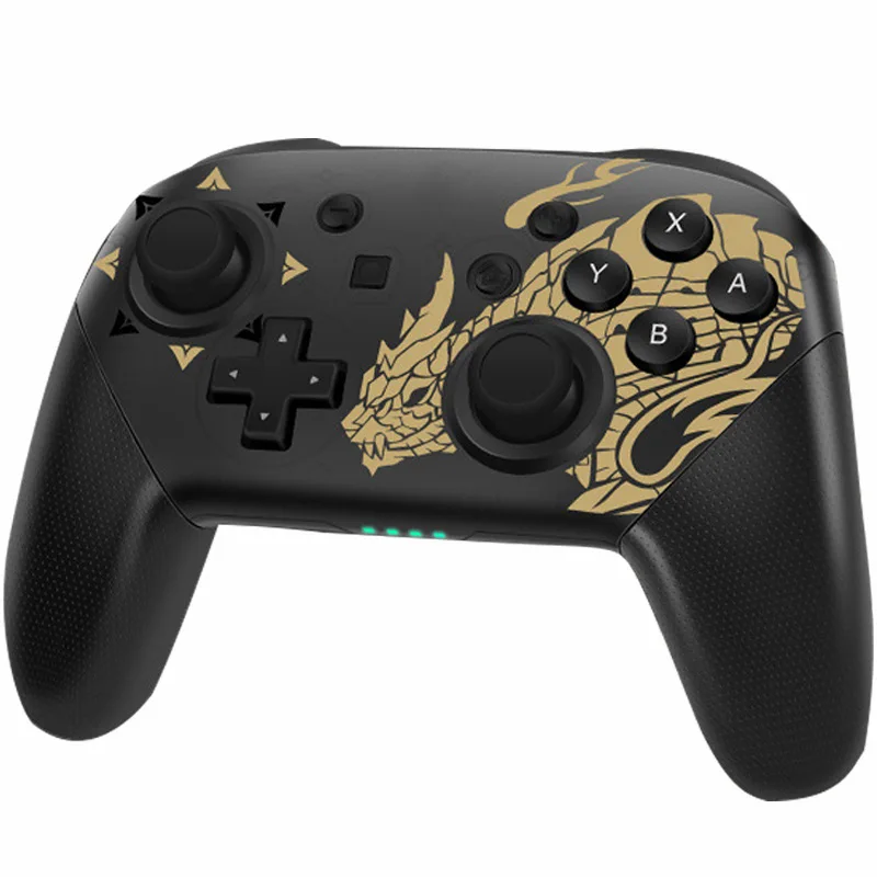 Wireless Bluetooth Gamepad For Monster Hunter Game Controller joystick For Nintendo Switch Pro with NFC 6-Axis vibration 
Wireless Bluetooth Gamepad For Monster Hunter Game Controller joystick For Nintendo Switch Pro with NFC 6-Axis vibration