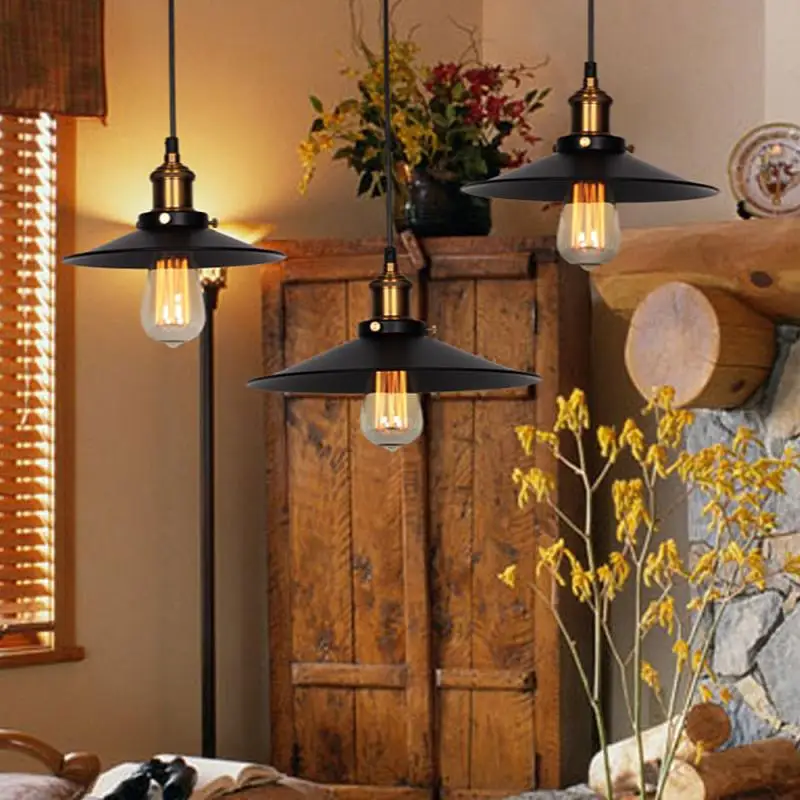 Retro Pendant Lamp Waterproof Ceiling Chandelier Edison Loft Style Vintage Decor Lamp Metal Iron Handing Light Home Accessories
Retro Pendant Lamp Waterproof Ceiling Chandelier Edison Loft Style Vintage Decor Lamp Metal Iron Handing Light Home Accessories