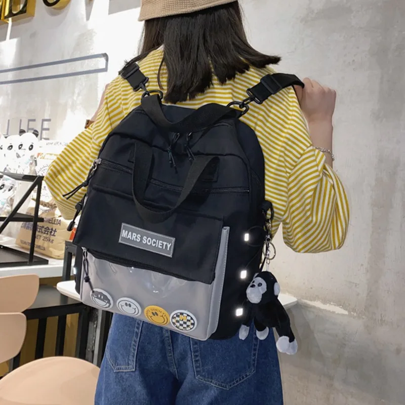 Women Fashion Shoulder Bag Lady Kawaii Crossbody Bag Female Tote Waterproof Cute Backpack Small Transparent Fashion Handbag
Women Fashion Shoulder Bag Lady Kawaii Crossbody Bag Female Tote Waterproof Cute Backpack Small Transparent Fashion Handbag