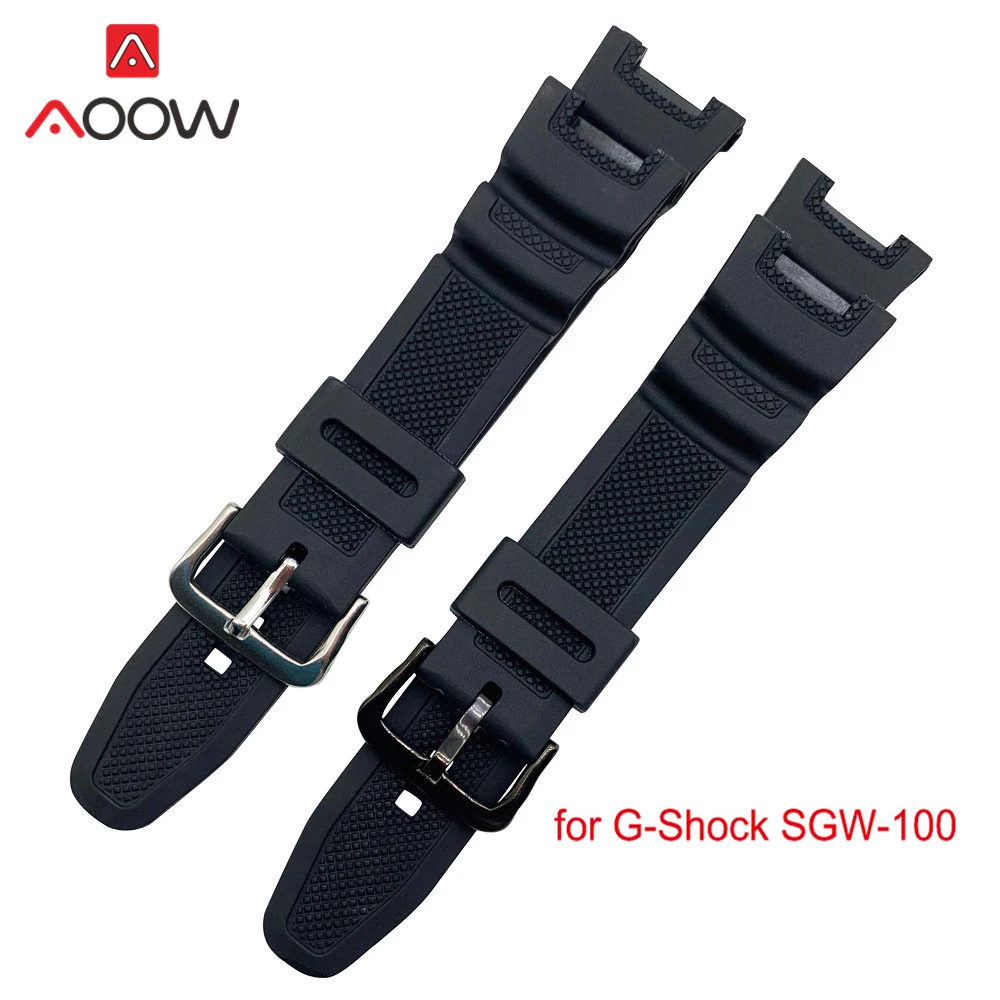Silicone Strap Watchband for Casio G-shock SGW-100 SGW100 Rubber Sport Waterproof Men Replace Band Bracelet Watch Accessories
Silicone Strap Watchband for Casio G-shock SGW-100 SGW100 Rubber Sport Waterproof Men Replace Band Bracelet Watch Accessories