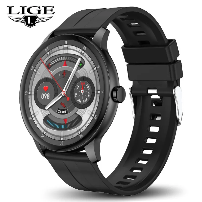 LIGE Smart Watch Men Heart Rate Blood Pressure Monitor Bluetooth Call Bracelet Sport Watches 2021 Women Smartwatch Android iOS 
LIGE Smart Watch Men Heart Rate Blood Pressure Monitor Bluetooth Call Bracelet Sport Watches 2021 Women Smartwatch Android iOS