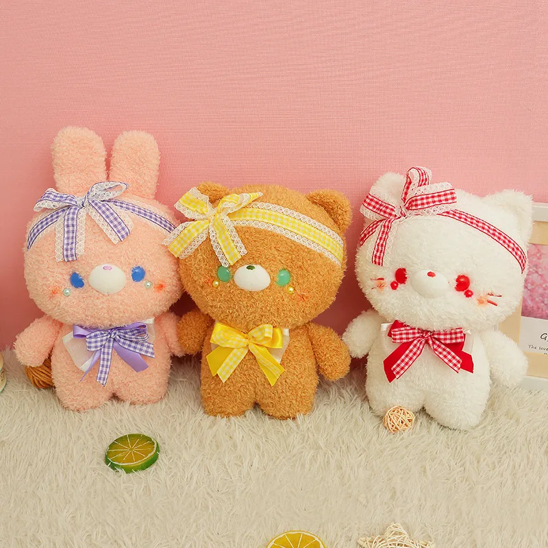 Kawaii honey bear rabbit cat animal plush stuffed doll pillow Cartable shoulder bag coin purse key chain pendant Gift girlfriend
Kawaii honey bear rabbit cat animal plush stuffed doll pillow Cartable shoulder bag coin purse key chain pendant Gift girlfriend