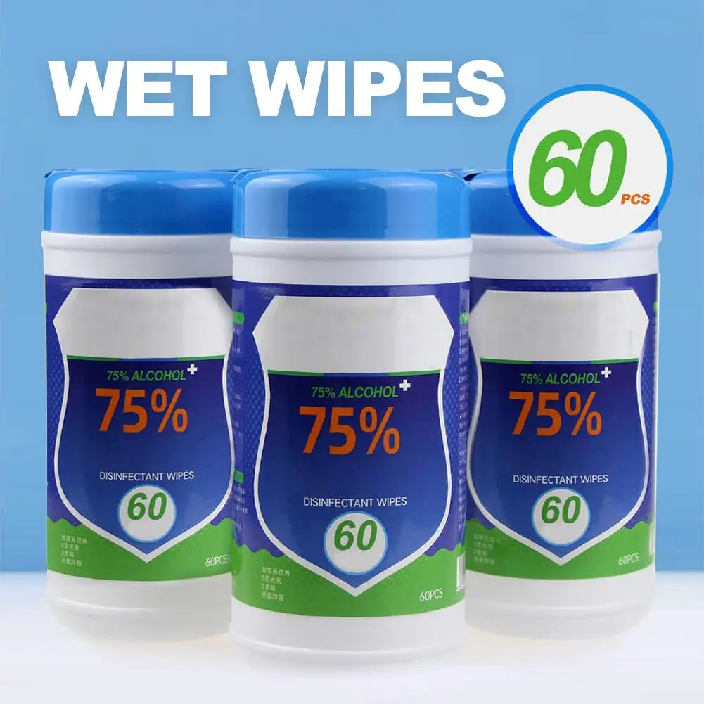 60 Sheets/Pack Portable 75% Wipes Disposable Wipes Skin Toys Cleaning Wipes Cotton Pieces
60 Sheets/Pack Portable 75% Wipes Disposable Wipes Skin Toys Cleaning Wipes Cotton Pieces