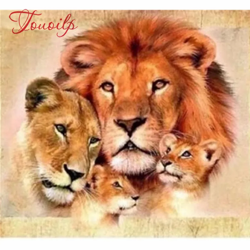 TOUOILP 5d Diamond Embroidery Diamond painting Cross Stitch Four lions Picture of Rhinestones Diamond Mosaic animal Leeuw
TOUOILP 5d Diamond Embroidery Diamond painting Cross Stitch Four lions Picture of Rhinestones Diamond Mosaic animal Leeuw