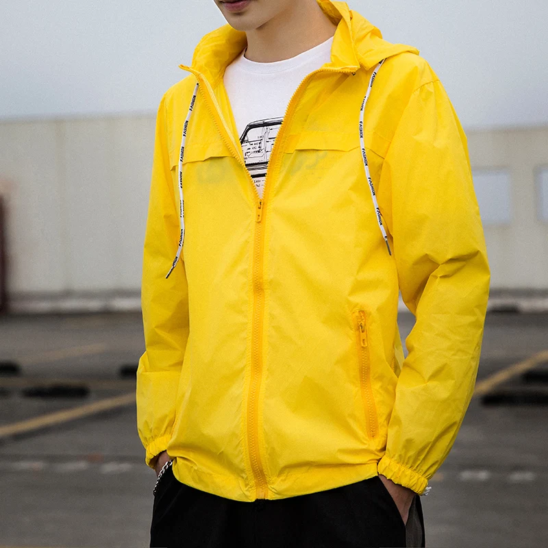 Summer Thin Jacket Men Hooded Quick-drying Sunscreen Coat Male Lightweight Fabrics Outdoor Windbreaker Travel Clothing White 5XL
Summer Thin Jacket Men Hooded Quick-drying Sunscreen Coat Male Lightweight Fabrics Outdoor Windbreaker Travel Clothing White 5XL