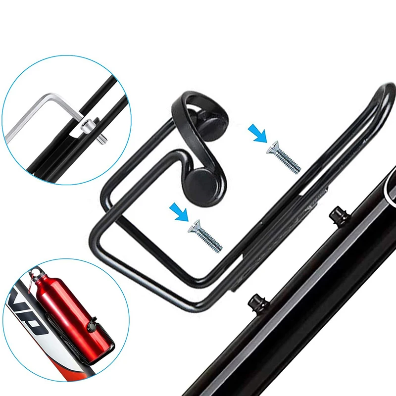 Bicycle Bottle Cage Lightweight Aluminum Alloy Aluminum Bicycle Bottle Cage For Mountain Bike Road Bike Easy to Install
Bicycle Bottle Cage Lightweight Aluminum Alloy Aluminum Bicycle Bottle Cage For Mountain Bike Road Bike Easy to Install