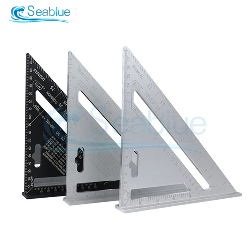 Треугольная линейка 7 дюймов, угловой транспортир из алюминиевого сплава, Метрическая квадратная измерительная линейка для строительства, ...
Треугольная линейка 7 дюймов, угловой транспортир из алюминиевого сплава, Метрическая квадратная измерительная линейка для строительства, ...