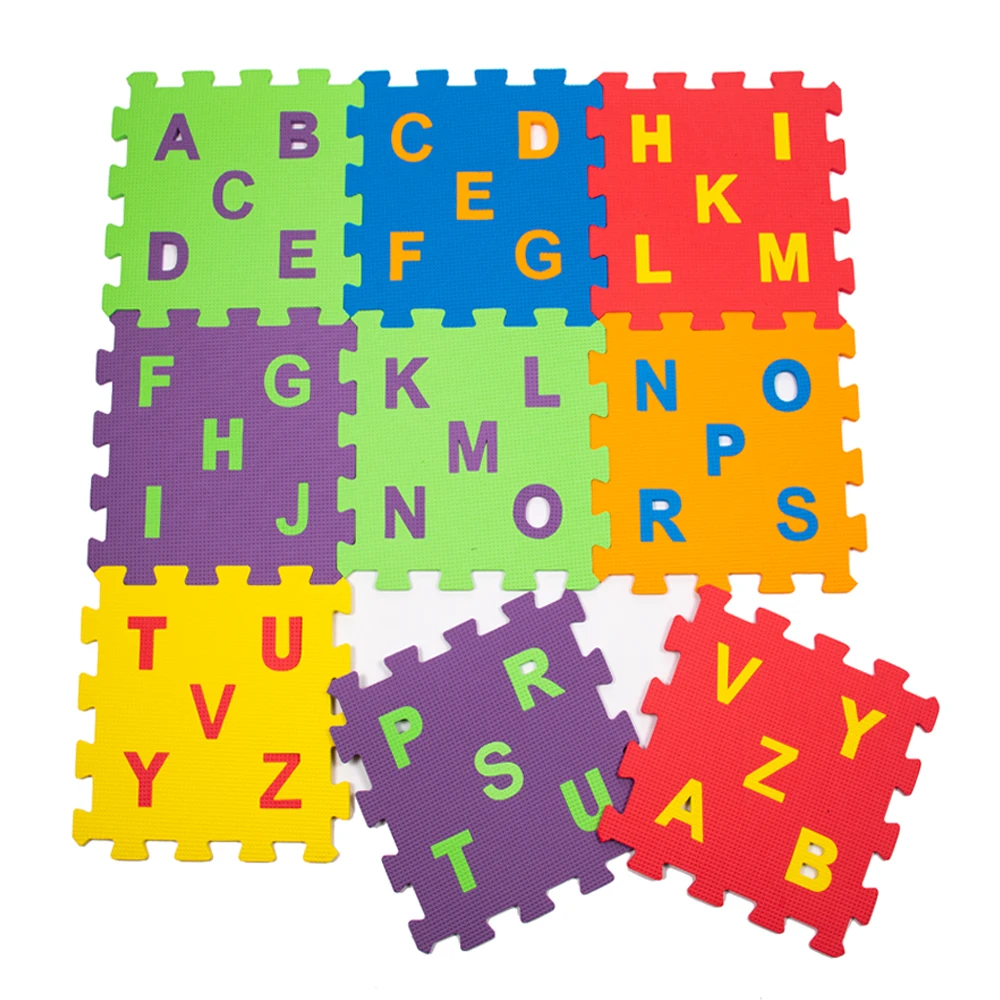 Matrax Eva Puzzle | 33x33cm.X 7 Mm. | Letter Set 
Matrax Eva Puzzle | 33x33cm.X 7 Mm. | Letter Set