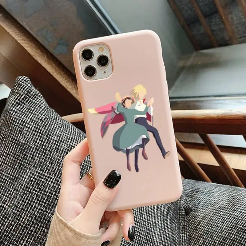 Howl's Moving Castle Miyazaki Hayao Phone Case Solid Color Soft Cover for iphone 13 11 Pro Max X XS Max XR 7 8 6 6S Plus Cases
Howl's Moving Castle Miyazaki Hayao Phone Case Solid Color Soft Cover for iphone 13 11 Pro Max X XS Max XR 7 8 6 6S Plus Cases
