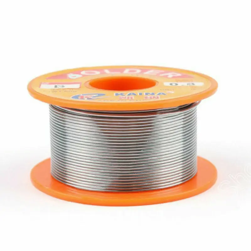 Tin Lead Solder Wire Rosin Core 2% Flux Iron Welding Tool 0.8mm Diameter For Electrical and Electronics DIY Soldering Wire Roll
Tin Lead Solder Wire Rosin Core 2% Flux Iron Welding Tool 0.8mm Diameter For Electrical and Electronics DIY Soldering Wire Roll