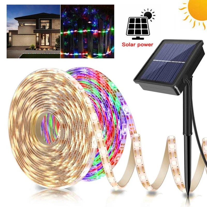 2021 New Hot Sales 1/2/3/4/5M Outdoor Solar LED Flexible Light Strip Led Rgb Tape Outdoor Courtyard Wall Decoration Light Strip
2021 New Hot Sales 1/2/3/4/5M Outdoor Solar LED Flexible Light Strip Led Rgb Tape Outdoor Courtyard Wall Decoration Light Strip