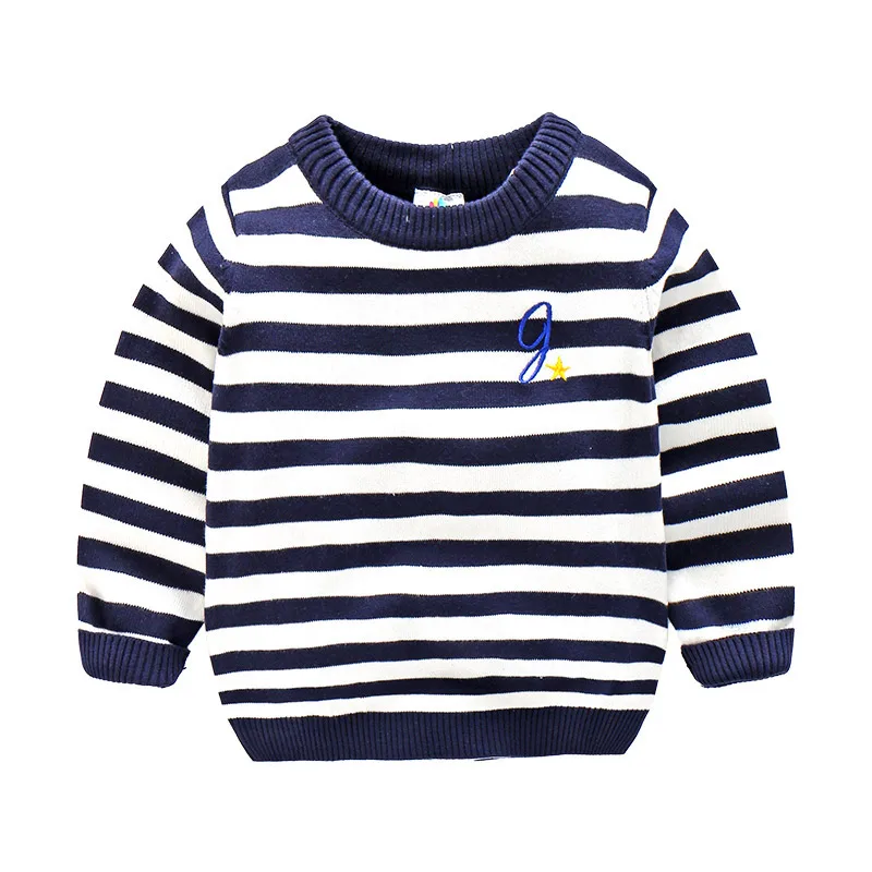 Baby Boy Striped Sweater Autumn Winter Children's Pullover Knitted Shirt Kids Sweater Baby Boy top Baby Knit Sweater 2-10Y
Baby Boy Striped Sweater Autumn Winter Children's Pullover Knitted Shirt Kids Sweater Baby Boy top Baby Knit Sweater 2-10Y