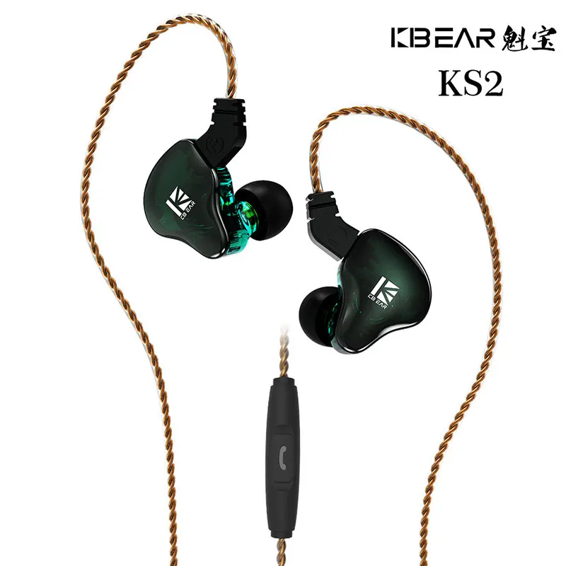 New KBEAR KS2 Hybrid DD+BA In ear earphone With 0.78mm pin earbud Hifi Sport Running game headphone 10mm composite diaphragm pin 
New KBEAR KS2 Hybrid DD+BA In ear earphone With 0.78mm pin earbud Hifi Sport Running game headphone 10mm composite diaphragm pin