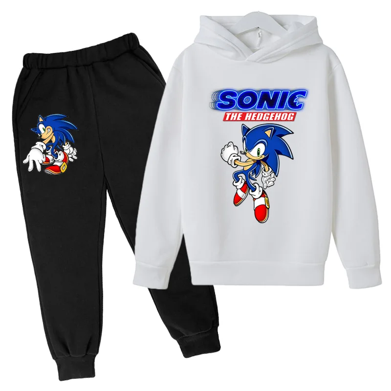 2021 children's hooded sweatshirt sonic print sweatshirt + pants 2 piece set beautiful casual girl hooded boy jogging sweatshirt
2021 children's hooded sweatshirt sonic print sweatshirt + pants 2 piece set beautiful casual girl hooded boy jogging sweatshirt