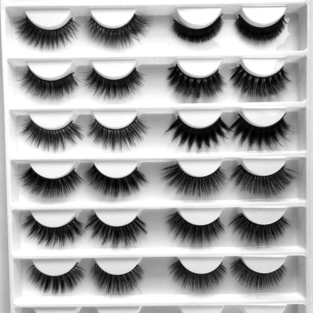 6d Chemical Fiber Imitation Mink Hair Curling Messy Cross Eyelashes Private Label Customized Cost-effective False Eyelashes
6d Chemical Fiber Imitation Mink Hair Curling Messy Cross Eyelashes Private Label Customized Cost-effective False Eyelashes