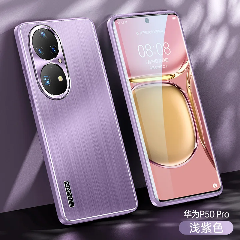For Huawei P50 Pro Case Brushed Metal+TPU Camera Full Protective High Fashion Business Phone Cases Cover Huawei P40 Pro Plus
For Huawei P50 Pro Case Brushed Metal+TPU Camera Full Protective High Fashion Business Phone Cases Cover Huawei P40 Pro Plus