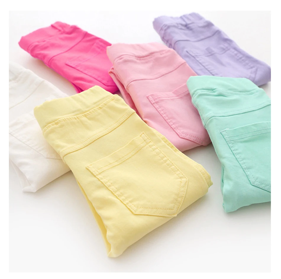 Высококачественные весенние узкие штанишки карамельного цвета для