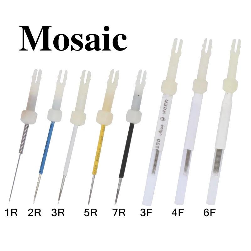 50pcs 1RL Permanent Makeup Eyebrow Needles for Original USA Mosaic Tattoo Machine 1 Rl Free Shipping Tattoo Needles 1 Prong
50pcs 1RL Permanent Makeup Eyebrow Needles for Original USA Mosaic Tattoo Machine 1 Rl Free Shipping Tattoo Needles 1 Prong