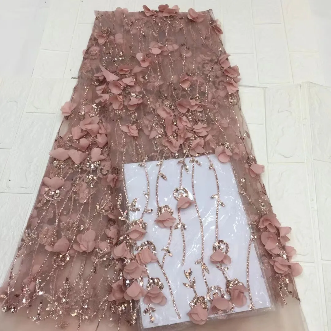 New Design 3D Applique Nigerian Lace Fabric With Bead For Party 2021 High Quality Embroidery African France Tulle Net Lace 5Yard
New Design 3D Applique Nigerian Lace Fabric With Bead For Party 2021 High Quality Embroidery African France Tulle Net Lace 5Yard