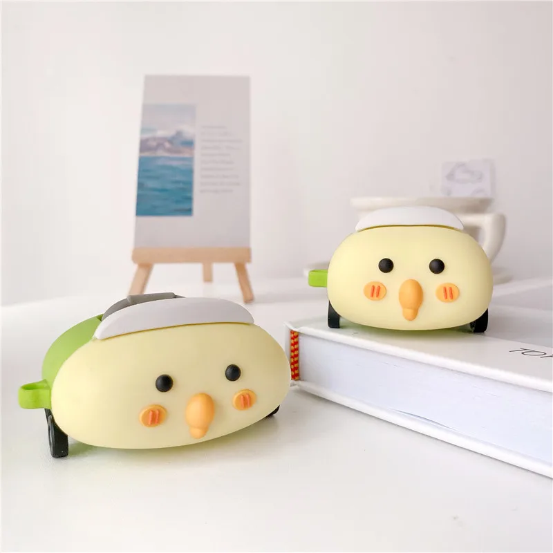 Parrot Bird Pet 3D Case for AirPods 1 2 Box Soft Silicone Cute Cartoon Wireless Bluetooth Earphone Protect Cover Animal Cute
Parrot Bird Pet 3D Case for AirPods 1 2 Box Soft Silicone Cute Cartoon Wireless Bluetooth Earphone Protect Cover Animal Cute