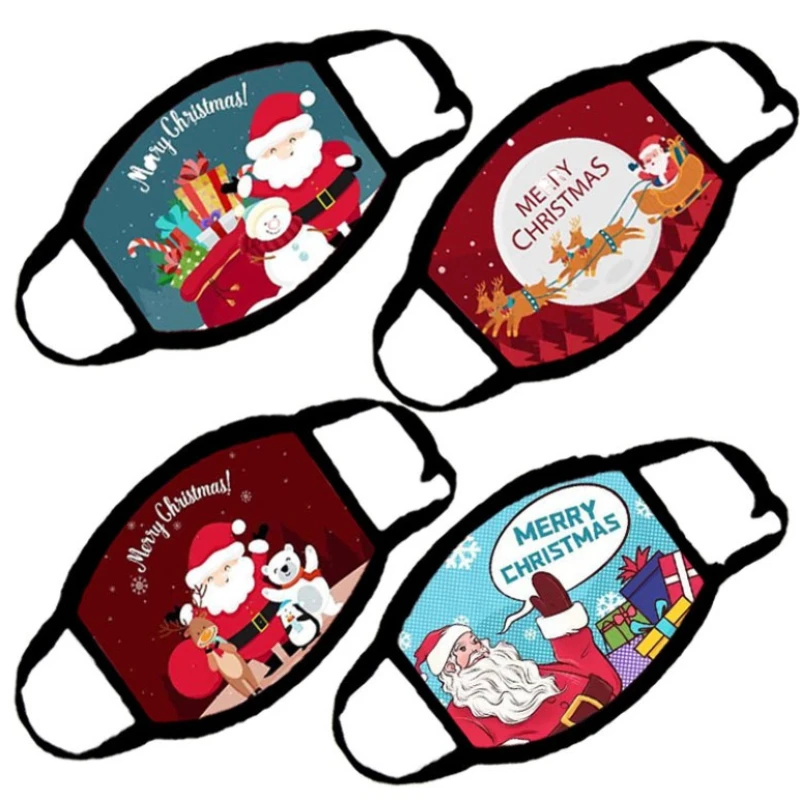 20x13cm Christmas Mask Sports Mask Washable Reusable Cotton Fabric Unisex Cartoon Picture Printing Christmas Party Decorations
20x13cm Christmas Mask Sports Mask Washable Reusable Cotton Fabric Unisex Cartoon Picture Printing Christmas Party Decorations