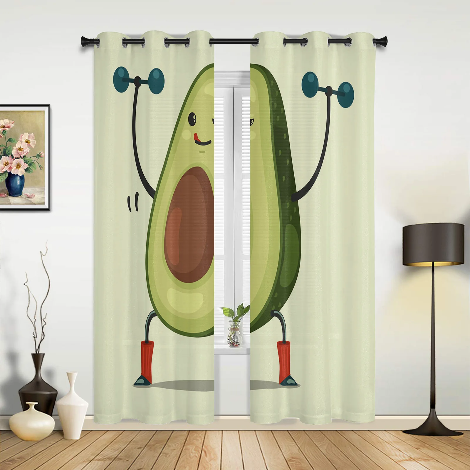 Avocado Barbell Cute Window Curtain In Bedroom Kitchen Modern Curtains for Living Room Decorative Curtains
Avocado Barbell Cute Window Curtain In Bedroom Kitchen Modern Curtains for Living Room Decorative Curtains
