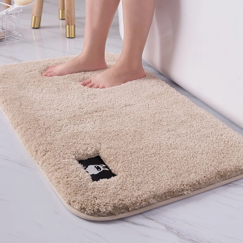Non-Slip Mat in The Bathroom Thick velvet super Absorbent Shower Bathroom Carpets Soft Tolite Floor Rug WC Mat Home Decor
Non-Slip Mat in The Bathroom Thick velvet super Absorbent Shower Bathroom Carpets Soft Tolite Floor Rug WC Mat Home Decor