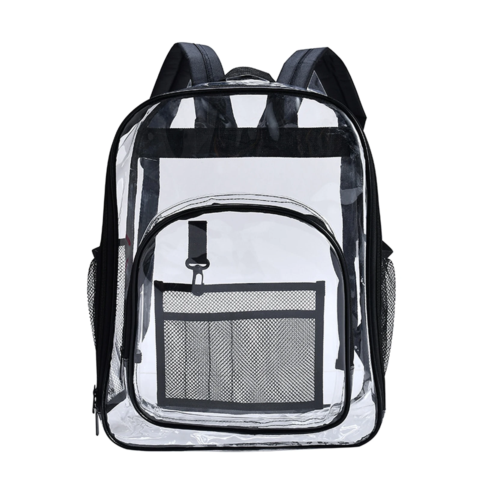 Comfortable Clear Backpack Umbrella Men Women Large Capacity Students Mobile Phone PVC Waterproof Practical Double Zipper
Comfortable Clear Backpack Umbrella Men Women Large Capacity Students Mobile Phone PVC Waterproof Practical Double Zipper