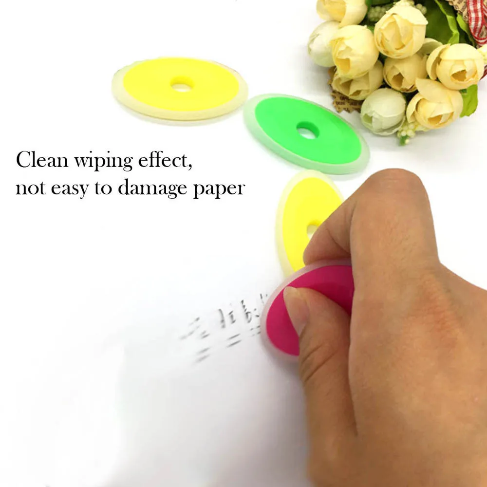 Neutral Erasable Pen Special Eraser Elliptical Lastics Eraser Student Study Stationery School Office Supplies
Neutral Erasable Pen Special Eraser Elliptical Lastics Eraser Student Study Stationery School Office Supplies
