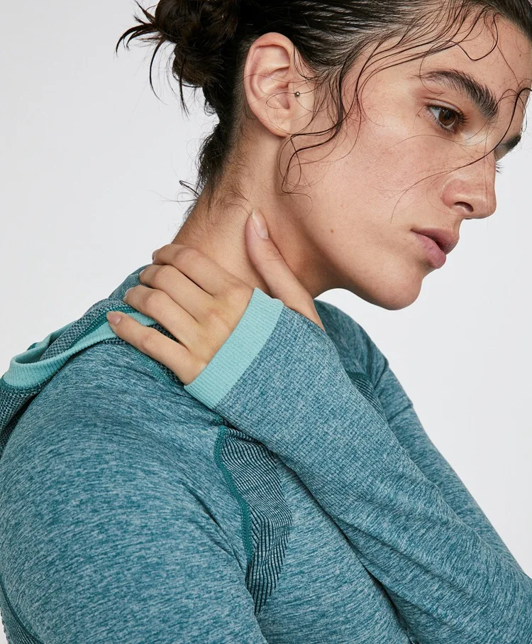 High Quality Sports Running Wear For Women Green Gym Yoga Fitness Excise Clothing Long Sleeve Hooded Top Moletom Feminino Jacket
High Quality Sports Running Wear For Women Green Gym Yoga Fitness Excise Clothing Long Sleeve Hooded Top Moletom Feminino Jacket