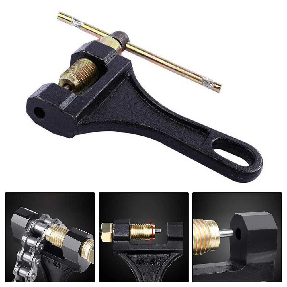 Motorcycle Chain Breaker Link Removal Maintenance Tools Drive Splitter Dirt Bike 420-530 Durable Carbon Steel
Motorcycle Chain Breaker Link Removal Maintenance Tools Drive Splitter Dirt Bike 420-530 Durable Carbon Steel