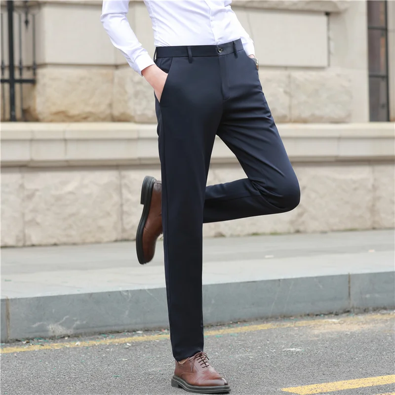 2021 New England Solid Color Pants And Dress Pants Men Sanding Male Trousers Men's Spring And Autumn Casual Long Pants
2021 New England Solid Color Pants And Dress Pants Men Sanding Male Trousers Men's Spring And Autumn Casual Long Pants