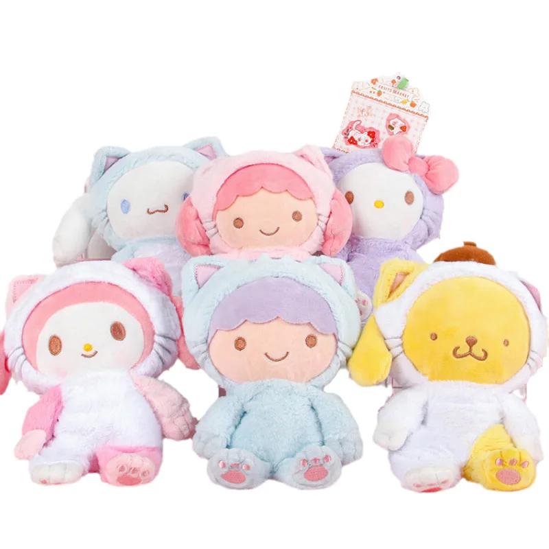 20cm Original TOMY sanrio plush Japanese cartoon characters My Melody kitty Plush toy key buckle bag hanging piece
20cm Original TOMY sanrio plush Japanese cartoon characters My Melody kitty Plush toy key buckle bag hanging piece