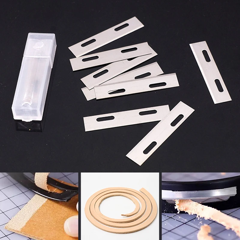 10 шт., сменные лезвия для филировки кожи, из нержавеющей стали 
10 шт., сменные лезвия для филировки кожи, из нержавеющей стали